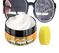 Générique Réparatrice de Rayures pour Lunettes | 35ml Pâte Anti-Buée Portative - Pâte à Verres - pour Lunettes de Soleil, Appareil Photo, Écran de Téléphone, Véhicule, Bureaux, École, Voyage,