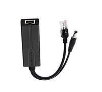 Générique Répartiteur Facile à Utiliser, Sources d ' Alimentation 48 V à 12 V 5, 5 x 2, 1 mm, Conforme à la Norme IEEE802.3af / at pour répartiteur d ' Accessoires électroniques
