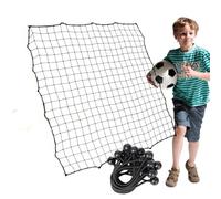 Générique Replacement Soccer Net - Polyester, Rebounder Net Durable Training Tool | Elastic Rope Fastening Soccer Practice Nēt for Consistent Ball Return, Football Training Nēt for Backyard, School
