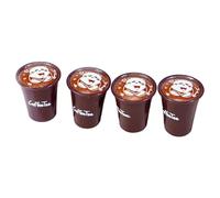 Générique Répliques de Tasses à café Professionnelles, Construction en résine Lisse, Accessoires Polyvalents pour magasins de Photographie, cafés, Ornement de Tasse à café en résine étanche