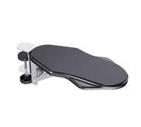 Générique Repose-Bras pour Bureau Ergonomique, Bras de Bureau d ' Ordinateur réglable, Supports de coude à Mouvement Complet, Base pour Tapis de Souris, Repose-Bras Ergonomique