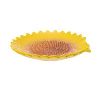 Générique Repose-cuillère en Céramique Tournesol Cuisine, Support Ustensiles Polyvalent pour Plan de Travail, Protection Surface Antidérapante, Décoration de Fleur Pratique et Résistante