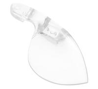 Générique Repose-Épaule et Mentonnière en Acrylique Transparent Vert Clair pour Violon 4/4 Adapté aux Instruments à Cordes et Pratique à Nettoyer