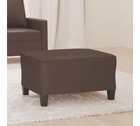 Générique Repose-Pied Marron 70x55x41 cm Similicuir,Meubles, Poufs, Brun (Poids 6.4KG)-9357