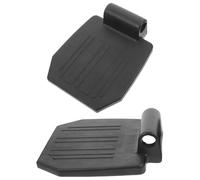Générique Repose-pieds Diamètre D'adaptateur 22mm 2pcs Universels pour Fauteuils Roulants en Pp Design Épaissi Noir, Accessoires Confortables pour Utilisateurs de Fauteuil Roulant