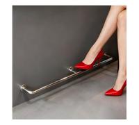 Générique Repose-Pieds en Acier Inoxydable pour îlot de Cuisine et rampes extérieures - Kit Mural sous comptoir Commercial de 140 cm (55,1 po), Installation Facile - Durable et élégant