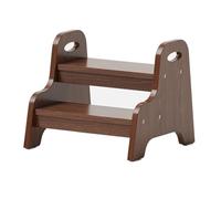 Générique Repose-Pieds en Bois Massif sous Le Bureau | Deux niveaux hauteurs différentes s'adapter à différentes situations,une large placer confortablement vos pieds(Color 1)