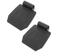 Générique Repose-pieds fauteuil roulant 2pcs en PP pour fauteuils roulants, design compact et facile à installer, destiné aux personnes à mobilité réduite