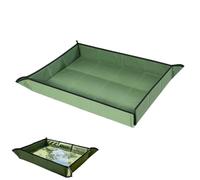 Générique Repotting Mat - Extra Large Thick Portable Dirt Control, 51.18x31.5x3.94inches Waterproof Plant Potting Tray with Raised Edges and Easy Clean Design, Indoor Gardening Transplanting Mat