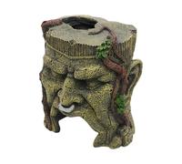 Générique Reptile Aquarium Landscaping - Fish Decorations for Tank | Fish Tank Ornaments | Realistic Resin Statue Ornament Landscaping for Home Beach River Garden Reptile | Ornamental Fishes Hiding