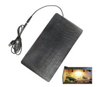 Générique Reptile Heat Mat,Waterproof Terrarium Warmer Mat - Heat Pad for Reptile Tank - for Turtle Frogs Snake Hermit Crab Small Animals Spider Leopard Gecko