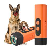 Générique Répulseur ultrasonique pour Chien, Dispositif Anti aboiement Rechargeable, arrête Les Mauvais comportements sans Crier ni Frapper, pour Les Petits, Moyens et Grands Chiens (Jaune)