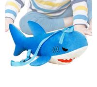 Générique Requin animal en peluche | Sac à dos unique en forme de requin de dessin animé pour étudiants | Décoration douce de la maison des jardins d', en peluche esthétique pour sac à livres