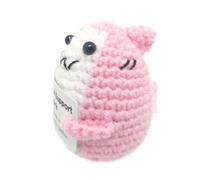 Générique Requin de Soutien émotionnel - Requin Crochet Positif | Sharks tricotés positifs avec Carte d'inspiration, Animaux Doux Jouet pour Amis familiale à la Main.