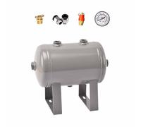 Générique Réservoir d'air en Acier au Carbone, kit de réservoir d'air Haute Pression pour l'aérospatiale/biopharmaceutique/Industrie, réservoir de Stockage de gaz Grande capacité (5 L/1,3 GA