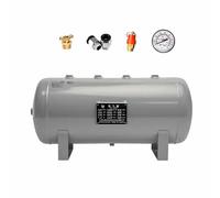 Générique Réservoir d'air en Acier au Carbone, kit de réservoir d'air Haute Pression pour l'aérospatiale/biopharmaceutique/Industrie, réservoir de Stockage de gaz Grande capacité (40 L/10,6