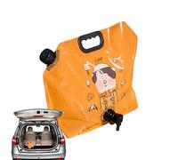 Générique Réservoir d'eau pour Camping - Sturdy Lightweight Durable Premium, Ergonomic, Functional, Sac Portable et Pliable, avec Robinet Pochette À Boisson | Multipurpose Outdoor Indoor Utility