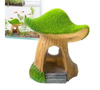 Générique Resin Fairy Mushroom - Decorative Aquarium Ornament for Home and Office | Vibrant Colors with Natural Textures, Easy to Place for Study, and Living Room Decor, 3.74x3.39x4.33 inches
