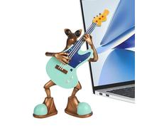 Générique Resin Frog Figurines - Adorable Violin Frog Statue for Home Decoration | Compact Decorative Resin Sculptures for Living Room Shelf Study Nursery Bedside Display Bookshelves Windowsills Gift