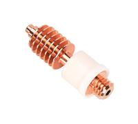 Générique Résistance à la température Dragon Core Heatbreak V2.0 Standard/Haut débit pour extrudeuse Dragon Hotend Noyau métallique en Laiton