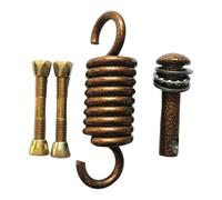 Générique Ressort de hamac - Usage Intensif Acier Inoxydable Antirouille | Ressort D'Extension Pour Balançoire - Patio Balcon Porche Garage Intérieur Plafond Punching-Ball Pots De