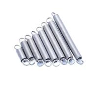 Générique Ressort d'extension en spirale de crochet de joint torique en acier inoxydable 304, diamètre du fil: 1.0/1.2mm, diamètre extérieur: 6-12mm, longueur: 20-120mm(120mm (2Pcs),10MM_1.0MM)