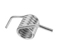 Générique Ressort Robuste de Poignée pour Cric Hydraulique 3 Tonnes Horizontal en Acier Argenté, Accessoire Pratique Levage sans Effort