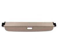 Générique RéTractable ÉTagèRe ArrièRe Coffre Couverture De Coffre Arrière pour BMW X5 E70 2007 - 2013 Rideau D'ombrage Panneau Séparation Stores Confidentialité Sécurité Stores Confidentialité(Beige)
