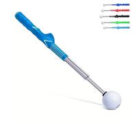Générique Retractable Golf Swing Training Aid, Gloryboom Telescopic Club, Golf Grip Trainer with Click Feedback, for Strength & Tempo Training, for Beginners and Professionals (1 Pcs,Blue)