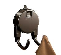 Générique Retractable Suction Cup Hooks - Reusable Bag Hanger and Towel Hooks, For Home Kitchen Bathroom Shower Glass Door Mirror Tile, Space-Saving Storage, Easy Installation, Removable Organization