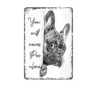 Générique Retro Bathroom Decorations - Antique Wall Posters | 20x30cm Bathroom Wall Decor for Dorms, Metal Funny Bathrooms Walls Art with Rustic Finish, Toilet Poster, Toilets Decoration for Home