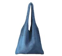 Générique Retro Beach handBags - Cotton Crochet Fairy Hobo Bag, Durable Casual Aesthetic Shoulder Bag, Bohemian Travel Handbag
