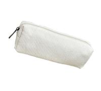 Générique Retro Pencil Bag, Large Capacity Corduroy Stationery Pouch, Plush Soft Design, Multipurpose for Pens, Markers, and Erasers, Ideal for School and Office Use, 7.87x2.76x1.97 inches