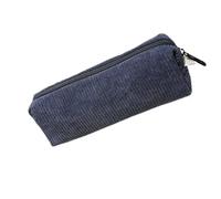 Générique Retro Pencil Bag, Stationery Pouch, Soft Zippered Pencil, Multipurpose Organizer Pens, Corduroy Pen Case for Pencils, Markers, Erasers, School & Office Supplies, 20x7x5cm