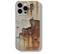 Générique Retro Rust Mobile Phone Cases, Creative Industrial Iron Inspired Shockproof TPU Case, Rusty Phone Case for iPhone 16/15/14/13/12/11ProMax (2,for iphone 11)