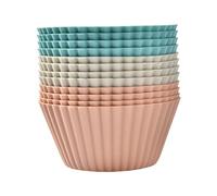 Générique Reusable Cupcake Liners, Non Stick 12PCS Silicone, Muffin Liners