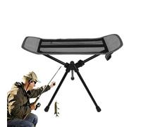 Générique Reusable Folding Camping Tripod Stool, Small Foldable Camping Seat, 15.75x17.72 inches Outdoor Stools Tripod Chair Telescopic Chairs for Sitting and Hunting