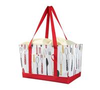 Générique Reusable Grocery Bags - Large Capacity Bags with Pockets, Heavy Duty Grocery Shopping Bag for Home Apartment Outdoor, Camping Fishing Picnic Market Shop Travel, Durable Tote for Daily Use