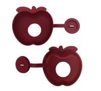 Générique Reusable Ice Lolly Drip Holder, 8.5x8.5x2.2cm, Silicone Material, Non-Slip Catch Tray, Hand Protection, Kitchen Tool, Eating Treats, Dessert