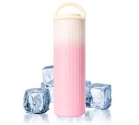 Générique Reusable Insulated Leak Proof Portable,Bottle Shaped Cooler Cold Packs | Ice Pack - for Summer Outdoor Travel Office School Camping Picnic Beach Road Trip