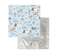 Générique Reusable Lunch Wrap Clothes - Aluminum Lined Covers