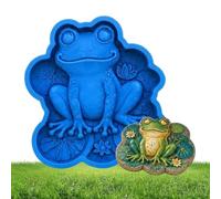 Générique Reusable Stepping Stone Mold | Dragon Frog Textured Silicone | Reusable Stepping Stone Mold - Thick Non-Stick Silicone Dragon Frog Texture, Easy-Release Cement Mold for Garden Paths & Walk
