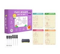 Générique Reusable Tracing Activity Book, Paper Pen Control Tool, Wipe Clean Learning Guide, Preschool Education, Painting Skills Training, School Prep