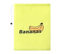 Générique Reusable Vegetable Produce Bags, Breathable Mesh Storage Bags with Sealing Pocket, Eco Friendly Grocery Bag for Refrigerator, Travel, Banana, Onion, Lunch, Kitchen, Market, Home