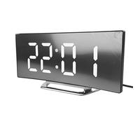 Générique Réveil Digital pour Chambre À Coucher | Grand Écran LED Horloge avec Affichage - Outil de Gestion du Temps pour Salle de Bain, Salon, Camping-Car, Espace Méditation, Adapté à Âges