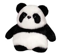 Générique Reversible Panda Plush, White Panda Plush, Double-Sided Plush Toy, Panda Plush Toy, Soft Panda Doll, Panda Stuffed Animal, Cute Panda Toy, Panda Zipper Doll Toy for Windowsills, Bookshelves
