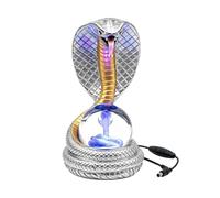 Générique RGB King Snake Decorative Lamp Resin Desk Light USB for B