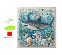 Générique Rhinestone Art, 3D Coastal Pearl Sparkling Craft Wall Decoration