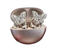 Générique Rhinestone for Clip on Earbuds Open Ear, Exquisite DIY Decoration, Clip On Earbuds Jewelry (B)