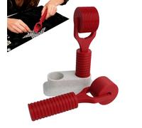 Générique Rhinestone Roller, 3D Press Tool, Easy Grip Painting Roller for Gems, Craft Handle, Gem Art Accessory with Smooth Press Design, Rhinestone Art Use for Embroidery Handicraft Decoration Home